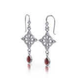 Celtic Quaternary Knot Earrings TE2891 - Jewelry