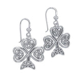 Celtic Knot Shamrock Earrings TE2919