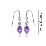 Small Marquise Cabochon Earrings TE910 - Jewelry