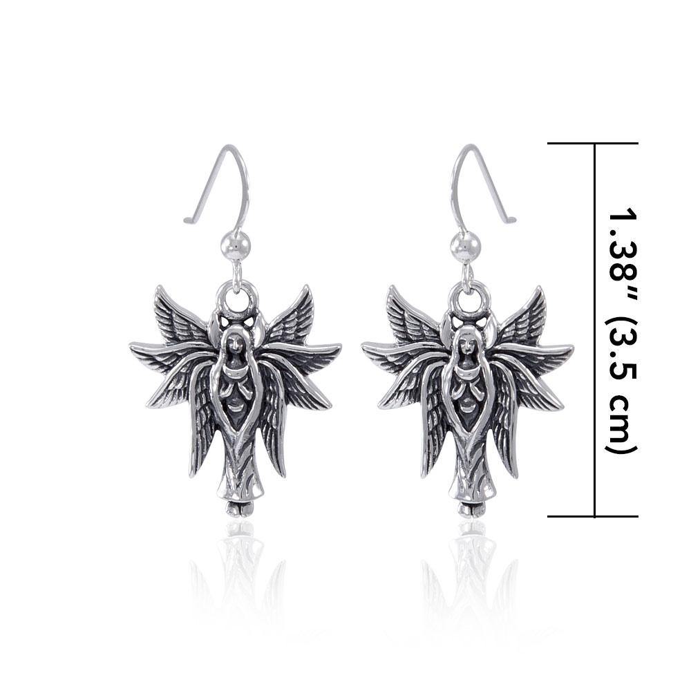 Eight Winged Angel Earrings TER1579 - Jewelry