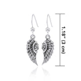 Angel Wing Earrings TER1622 - Jewelry