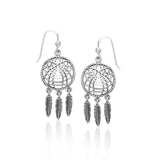 Dreamcatcher Sterling Silver Earrings TER1695