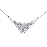 Celtic Knotwork Silver Necklace TN001 - Jewelry