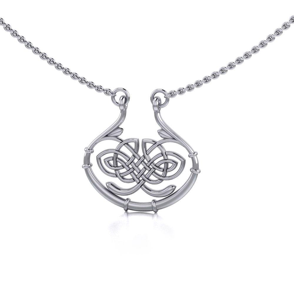 Celtic Knotwork Silver Necklace TN005 - Jewelry