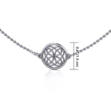 A timeless imprint of eternity ~ Celtic Knotwork Sterling Silver Necklace Jewelry TN010 - Jewelry