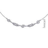 Celtic Knotwork Silver Necklace TN014 - Jewelry