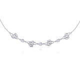 Celtic Knotwork Silver Necklace TN016 - Jewelry