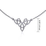 Celtic Knotwork Silver Necklace TN036 - Jewelry