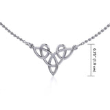 Celtic Knotwork Silver Necklace TN036 - Jewelry