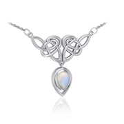 Celtic Knotwork Silver Necklace TN132