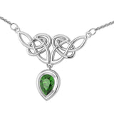 Celtic Knotwork Silver Necklace TN132 - Jewelry