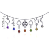 The Universe Symbols Silver Necklace TNC013 - Jewelry