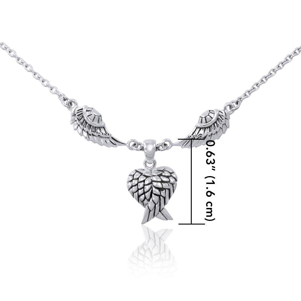 Angel Wings Necklace TNC419 - Jewelry