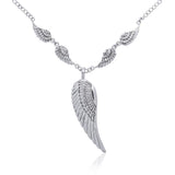 Angel Wings Necklace TNC420 - Jewelry