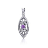 Celtic Triquetra Knot Silver Pendant TP1147 - Jewelry