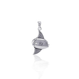 Behind the beauty hides the special you ~ Sterling Silver Jewelry Sunfish Pendant TP2330 - Jewelry