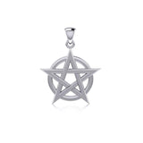 Silver The Star Pendant TP243 - Jewelry