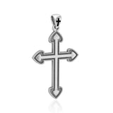 Medieval Cross Sterling Silver Pendant TP2980 - Jewelry