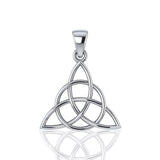 The Divine Power of the Triquetra ~ Sterling Silver Pendant TP3378
