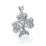 Celtic Knot Shamrock Pendant TP3415