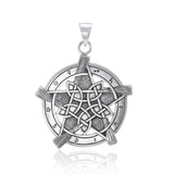 Universe Broom The Star Silver Pendant TP3471 - Jewelry