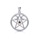 Silver The Star Pendant TP469 - Jewelry