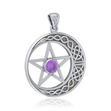 Silver The Star Pendant TP474 - Jewelry