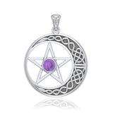 Silver The Star Pendant TP474 - Jewelry