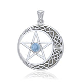 Silver The Star Pendant TP474 - Jewelry