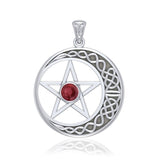 Silver The Star Pendant TP474 - Jewelry