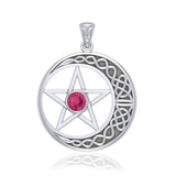 Silver The Star Pendant TP474 - Jewelry