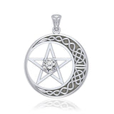 Silver The Star Pendant TP474 - Jewelry