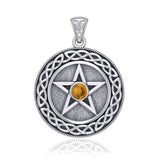 Silver The Star Pendant TP568 - Jewelry