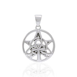 Ankh Triquetra Silver Pendant TPD4764