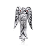 Inspirational Angel Silver Pendant TPD124 - Jewelry