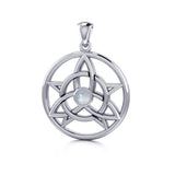 Celtic Trinity The Star Silver Pendant TPD134 - Jewelry