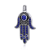 Hamsa Silver Pendant TPD1516