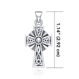 Celtic Cross Silver Pendant TPD1806 - Jewelry