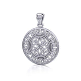 Celtic Knotwork Silver Pendant TPD3035 - Jewelry