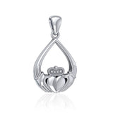 Claddagh Sterling Silver Pendant TPD3153 - Jewelry