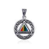 Celtic AA Symbol Silver Pendant TPD326 - Jewelry