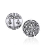 Saint Michael Archangel Sterling Silver Coin TPD3396