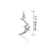 Shine Bright Like a Diamond in the Sky ~ Sterling Silver Pendant Jewelry TPD3510 - Jewelry