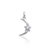 Shine Bright Like a Diamond in the Sky ~ Sterling Silver Pendant Jewelry TPD3510 - Jewelry