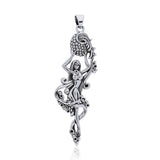 Goddess Silver Pendant TPD3536 - Jewelry