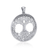 The Tree of Life, Beyond astounding ~ Sterling Silver Jewelry Pendant TPD3544