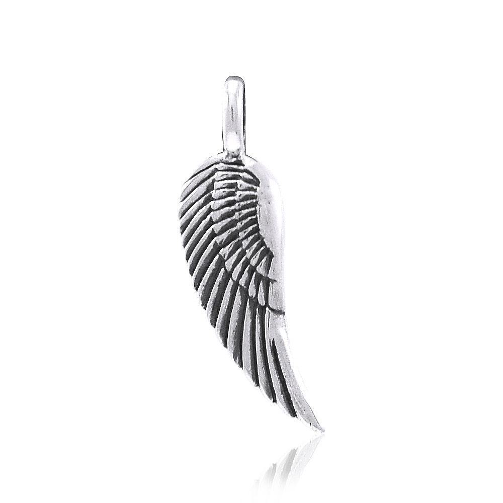 Angel Wing Silver Pendant TPD3646 - Jewelry