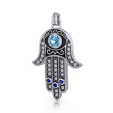 Hamsa Silver Pendant TPD4177