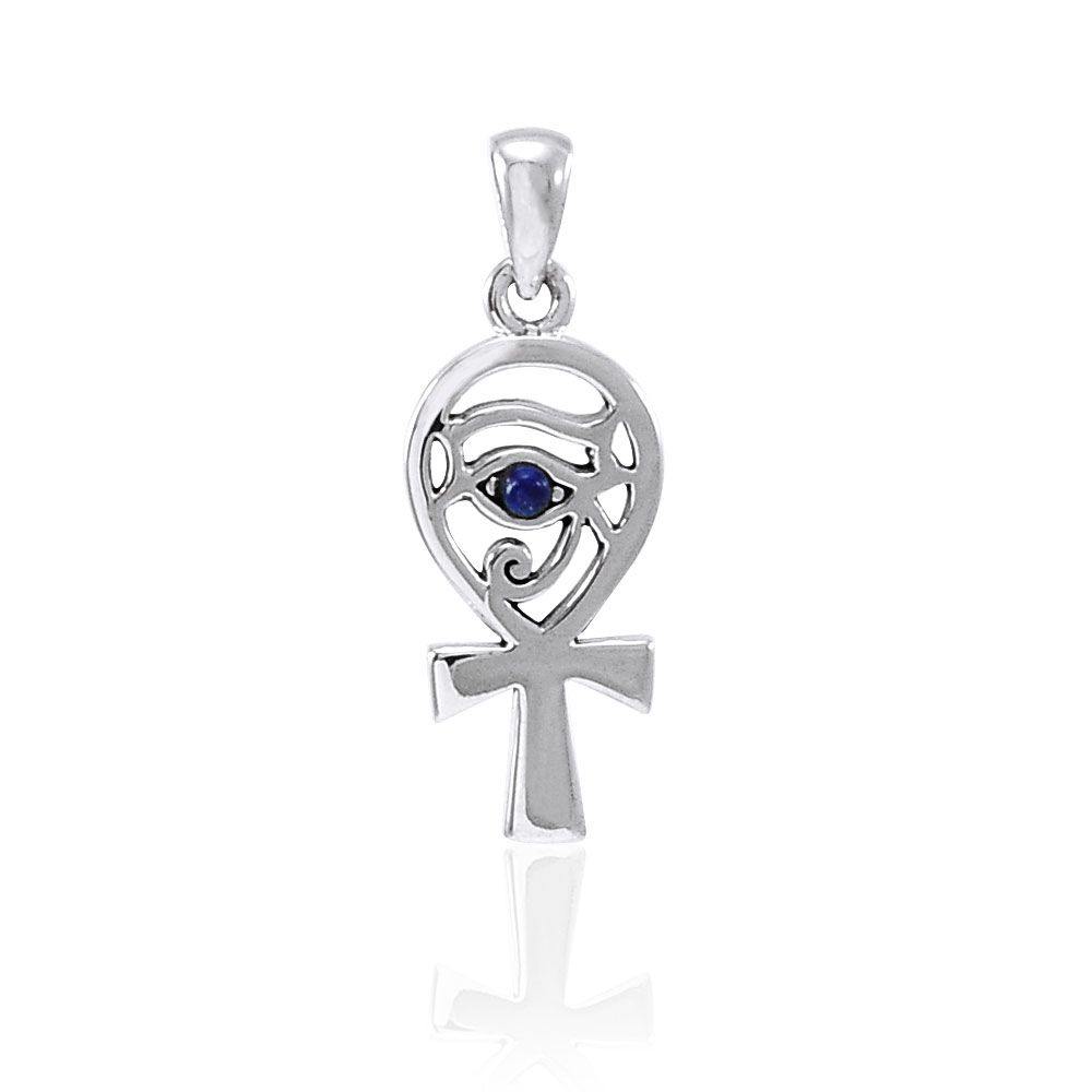 Eye of horus ankh pendant discount