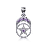 The Star with Double Crecesnt Moon TPD4270 - Jewelry